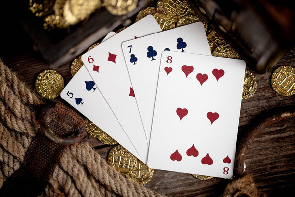 Kings Wild Project The Count of Monte Cristo Luxury Playing Cards – Standard Edition, Poker Size, Custom Index, Collectible Novel-Inspired Deck
