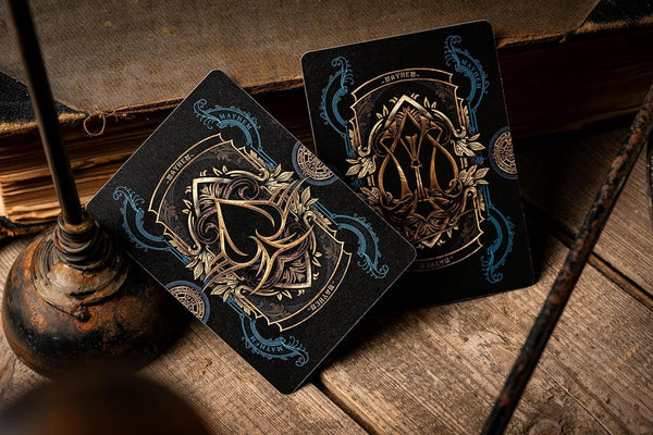 Bicycle Mayhem Blue Playing Cards Deck Poker Size Gift Item Kids Adult Cool Theme