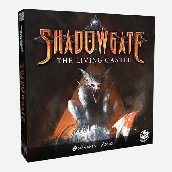Trick Or Treat Studios Shadowgate: The Living Castle Board Game - Adventure, Fantasy Strategy Game, 2-4 Players Ages 14+