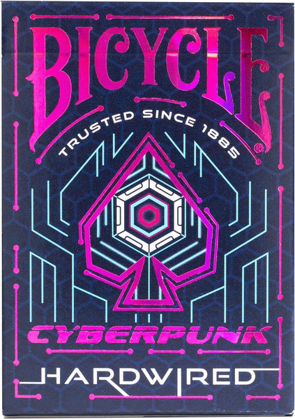 Bicycle Cyberpunk Premium Playing Cards, Poker Size Standard Index