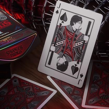 theory11 Stranger Things Premium Playing Cards, Poker Size Standard Index
