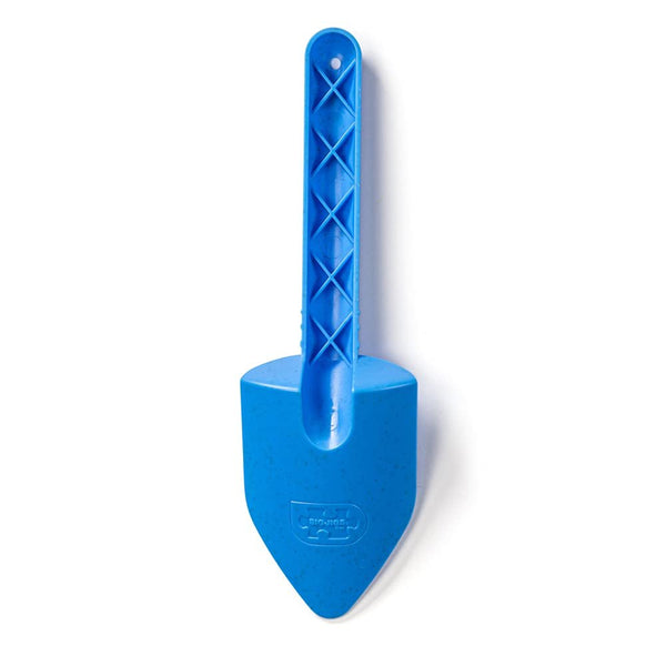 Bigjigs Toys Eco Spade for Kids (Ocean Blue) - 20.5cm Wheat Fibre Toy Spade, Quality Sand Toys, Holiday Toys for Toddlers, Sand Shovels