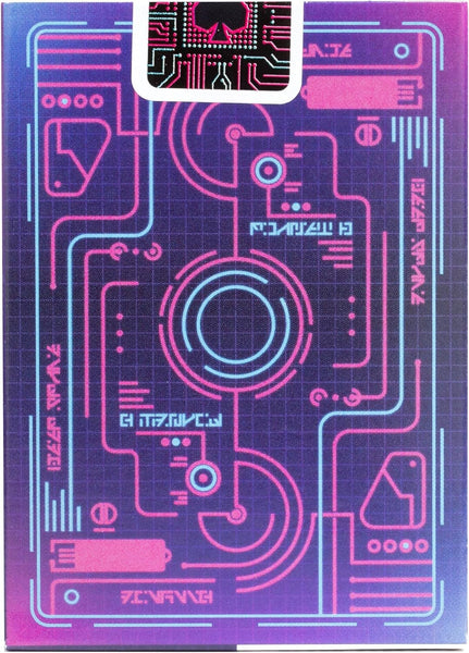 Bicycle Cyberpunk Premium Playing Cards, Poker Size Standard Index
