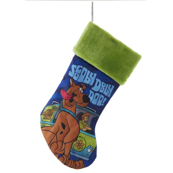 Kurt S. Adler 19-Inch Scooby Doo Stocking with Green Cuff
