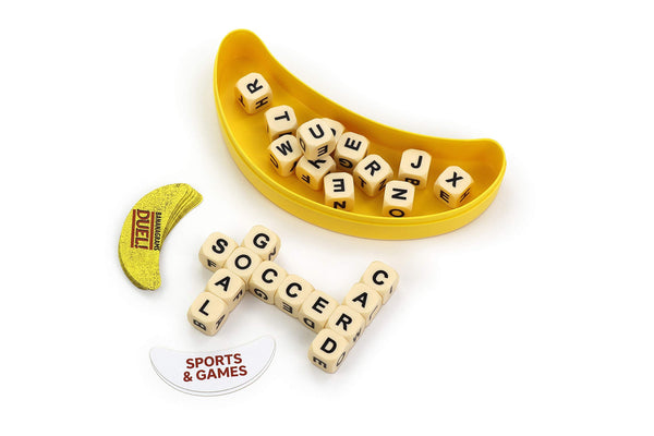 Bananagrams Duel: Ultimate 2 Player Travel Game | Small Space Word Race
