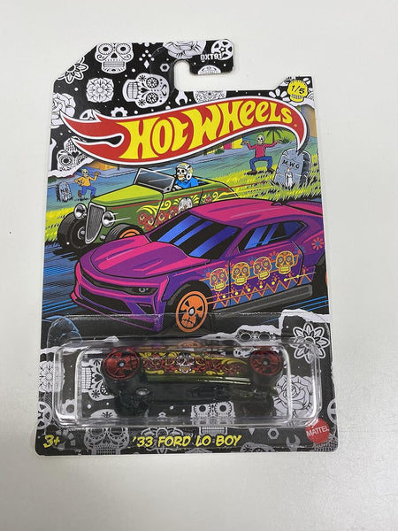 Hot Wheels - Dia De Los Muertos Halloween 2021 - '33 Ford Lo Boy, 1/5