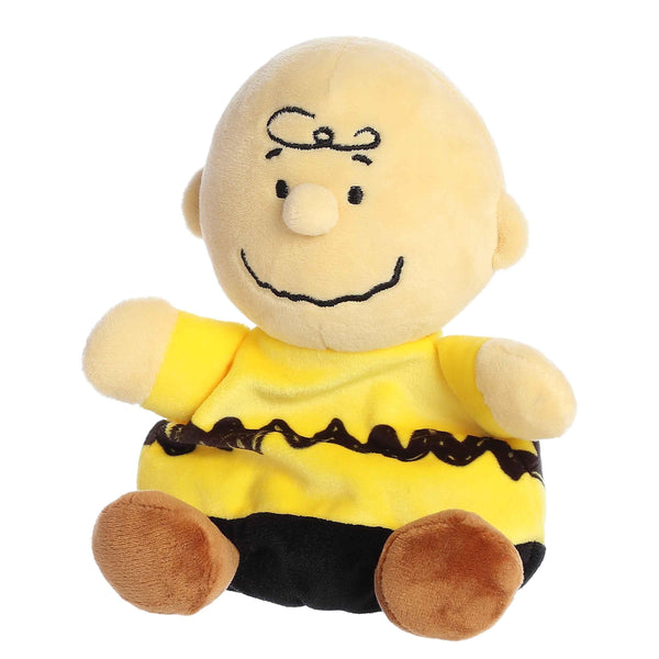 Aurora® Timeless Peanuts® Palm Pals™ Charlie Brown Stuffed Animal - Classic Characters - Lasting Memories - Multicolor 5 Inches