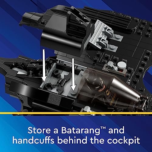 LEGO DC Batwing: Batman vs. The Joker 76265 DC Super Hero Playset, Features 2 Minifigures and a Batwing Toy Based on DC’s Iconic 1989 Batman Movie, DC Birthday Gift for 8 Year Olds