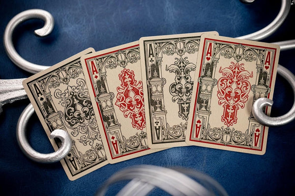 Kings Wild Project 3 Musketeers Premium Playing Cards - Standard Edition, Poker Size Custom Index