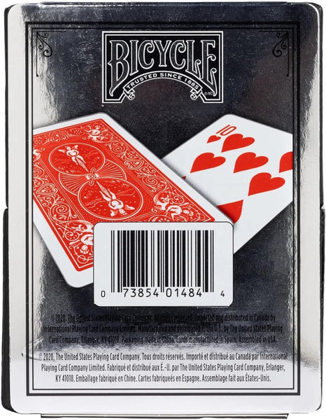 Bicycle Prestige Rider Back Plastic Dura-Flex Playing Cards - Set of 6 Decks, 3 Blue & 3 Red