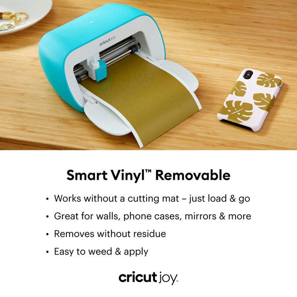 Cricut Smart Removable Matte Vinyl (5.5in x 48in, Lavender) for Joy machine - matless cutting for shapes up to 4ft, & repeated cuts up to 20ft