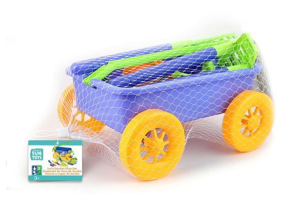 Nothing But Fun Toys Let's Garden Wagon Playset Designed for Children Ages 2+ Years, 201706