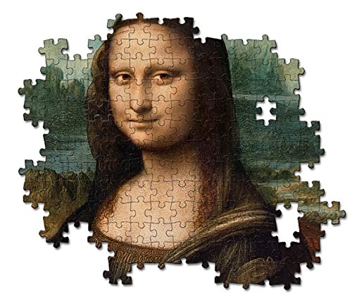 Clementoni Museum Collection - Leonardo DaVinci - Mona Lisa - 500 Piece Jigsaw Puzzle for Adults