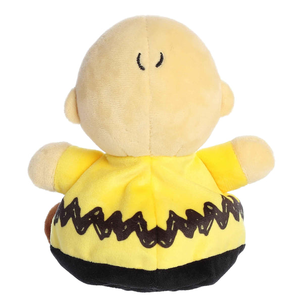 Aurora® Timeless Peanuts® Palm Pals™ Charlie Brown Stuffed Animal - Classic Characters - Lasting Memories - Multicolor 5 Inches