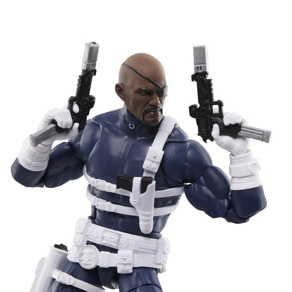 Marvel Captain America Legends Series S.H.I.E.L.D. Dum Dum Dugan, Nick Fury Jr. and Sharon Carter 6" Action Figures 3-Pack, Ages 4+