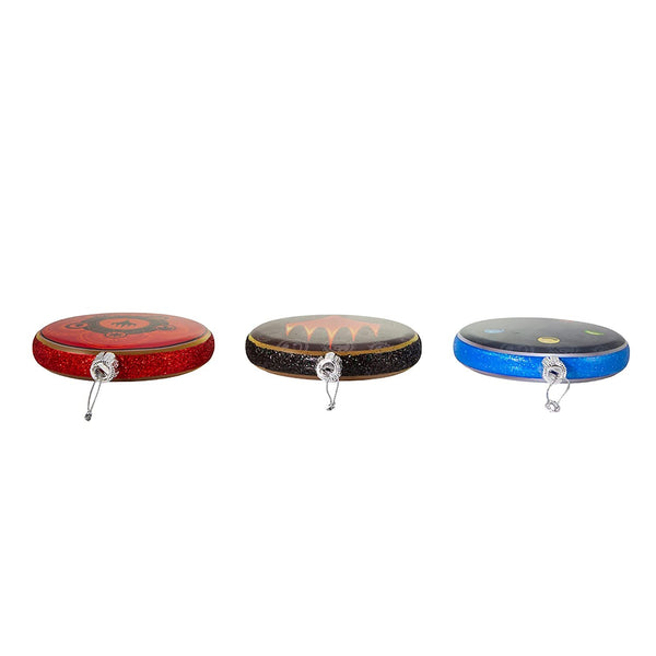 Kurt S. Adler Magic The Gathering Disc Ornaments, 3 Piece Set, Multi-Colored