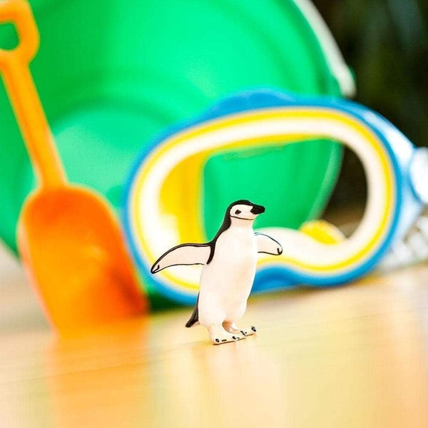 Safari Ltd. Chinstrap Penguin Figurine - Hand-Painted, Lifelike 2.93" Model Figure - Educational Toy for Boys, Girls & Kids Ages 3+