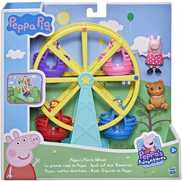 Peppa Pig Peppa’s Adventures Peppa’s Ferris Wheel Playset Preschool Toy Figure and Accessory for Kids Ages 3+