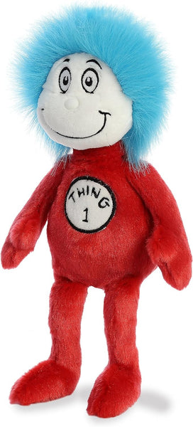 Aurora® Whimsical Dr. Seuss™ Thing 1 Stuffed Animal - Magical Storytelling - Literary Inspiration - Red 12 Inches