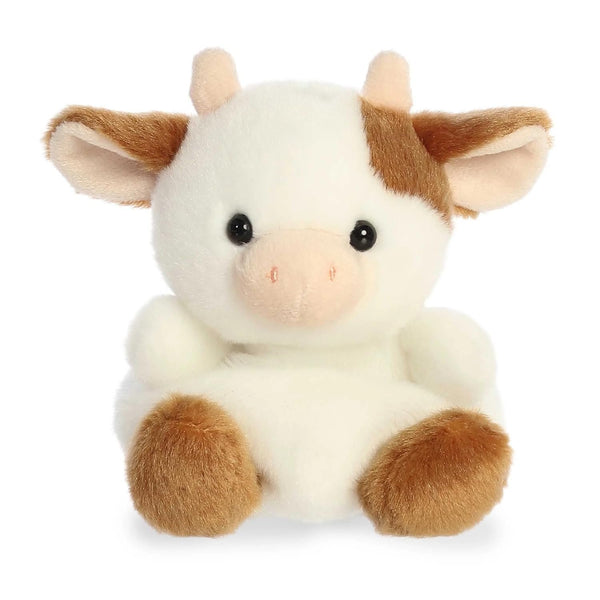 Aurora Palm Pals 5" Cute Cows: Sweetie Cow, Belle Strawberry Cow, Skyla Blueberry Cow, and Caroline Brown Cow