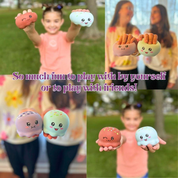Kalan Scoop Squad Jiminy Sprinkles - Cute Squishy Ice Cream Scoop Toy, Stress Relief Fidget Squeeze Toy for Kids & Adults