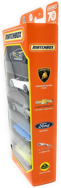Matchbox MBX City Drivers 5 Pack Set (1:64 Scale)