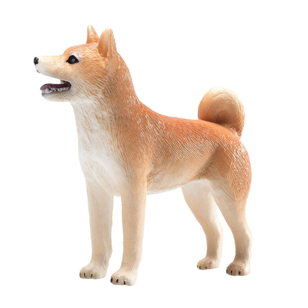 MOJO Shiba Inu Realistic Domesticated Animal Hand Painted Toy Figurine