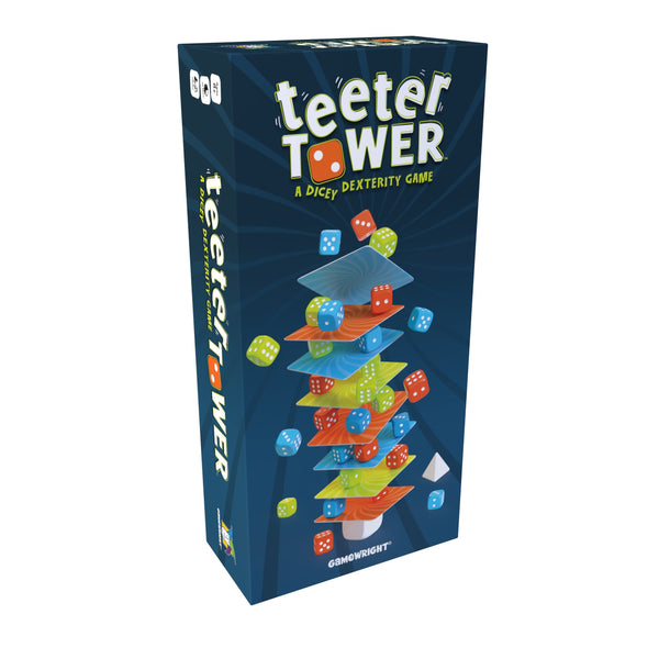 Gamewright Teeter Tower - A Dicey Dexterity Game