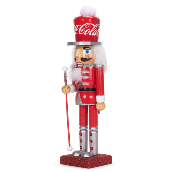 Coca-Cola Kurt S. Adler 10-Inch Wooden Nutcracker, Multicolor (CC6202)