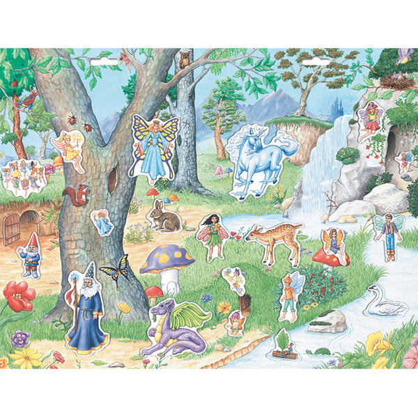 Create-A-Scene - Fairies Magnetic Playset - Portable Mess-Free Magnet Activities - Creative Fun - For Ages 3+