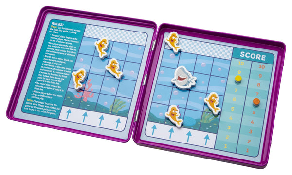 Take N Play, Anywhere Sharks & Minnows, Board Games for Kids- Board Games for Family Night, Family Games, Game Night, Family Board Games, Kids Toys, Travel Games, Preschool Toys, Ages 6+