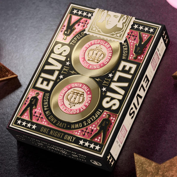 theory11 Elvis Premium Playing Cards, Poker Size Standard Index