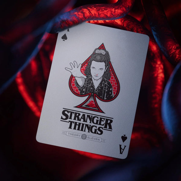 theory11 Stranger Things Premium Playing Cards, Poker Size Standard Index