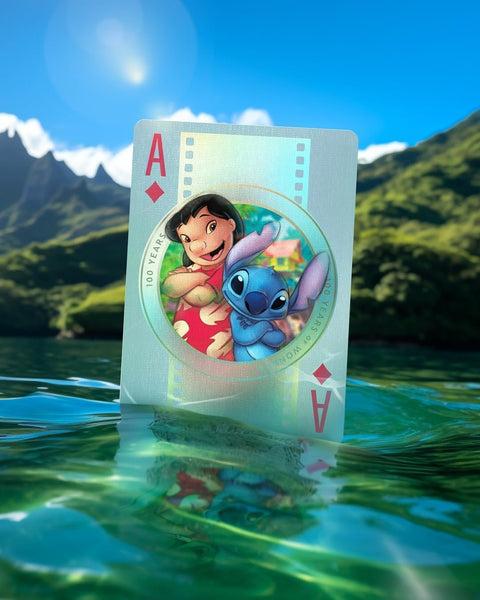 Bicycle Disney 100 Year Anniversary Playing Cards - Features 20+ Iconic Disney Characters - Pack of 6 Decks