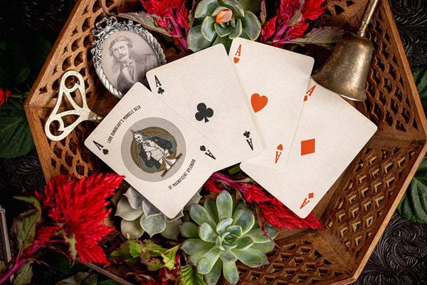 Kings Wild Project Lord Dundreary's Monocle Deck of Magnificent Splendor Luxury Playing Cards - Standard Edition, Collectible, Poker Size, Custom Index