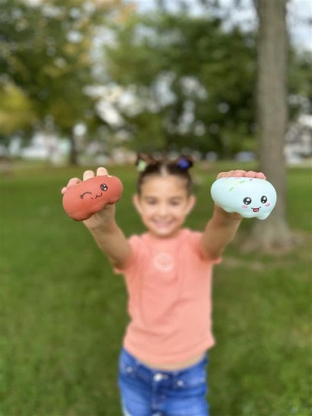 2 Pack Scoop Squad Squishy Ice Cream Scoops- Suzie and Charlie