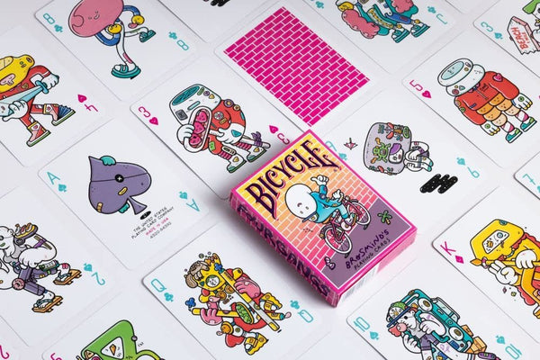 Bicycle Brosmind Four Gangs Playing Cards, Poker Size Custom Index