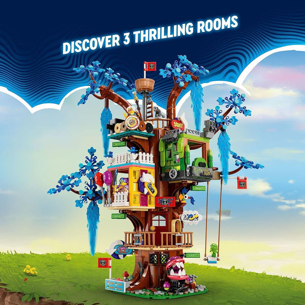 LEGO DREAMZzz Fantastical Tree House 71461 Features 3 Detailed Rooms, Building Toy for Kids Ages 9+ with Big Imaginations, Includes Mrs. Castillo, Izzie, Mateo and The Night Hunter Minifigures