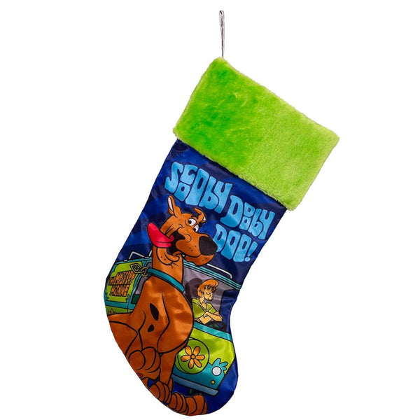 Kurt S. Adler 19-Inch Scooby Doo Stocking with Green Cuff