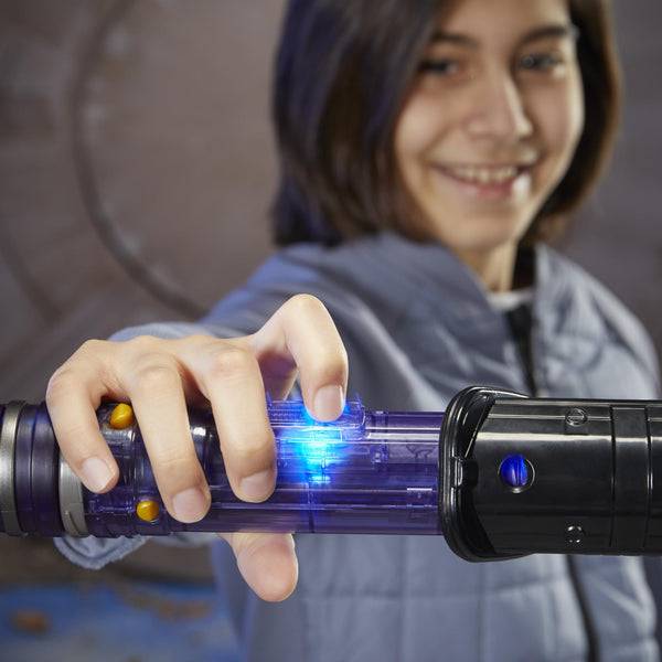 STAR WARS Lightsaber Forge Kyber Core, Officially Licensed Green Customizable Electronic Lightsaber, Roleplay Toys, Halloween Costumes & Accessories for Boys & Girls