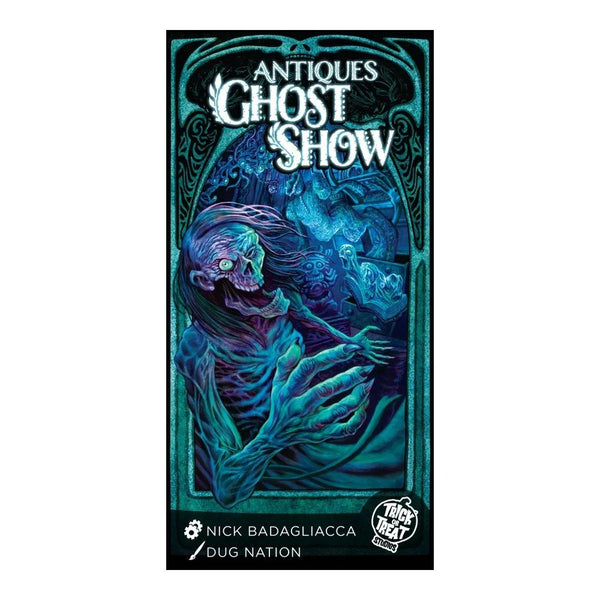 Trick Or Treat Studios Antiques Ghost Show Board Game - Exit with the Least Haunted Loot, Haunted Manor Strategy Game for 2-4 Players, Ages 14+