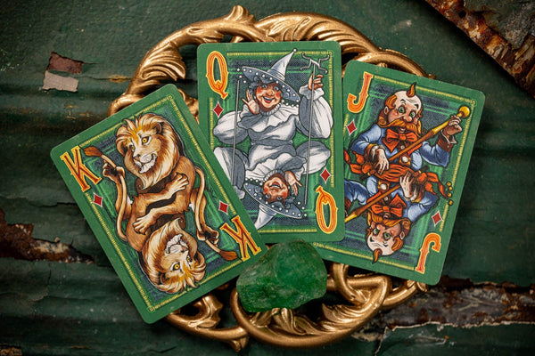 Kings Wild Project The Wonderful Wizard of Oz Premium Playing Cards, Collectible Deck, Poker Size Custom Index, Wizard of Oz Gift for Fans & Collectors