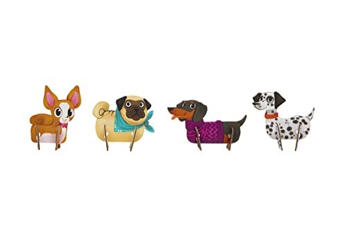 Puzzle Play Games Doggy Dash - 3-in-1 Puzzle, Board Game, Search and Find - Dog Preschool Game, 2-4 Players Ages 4+