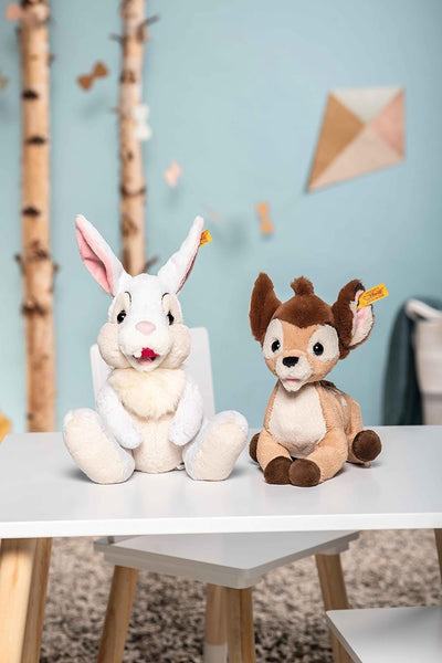 Steiff Disney Bambi, 12" Soft Cuddly Friends Plush Toy