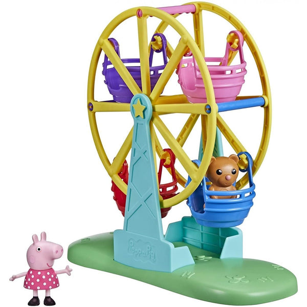 Peppa Pig Peppa’s Adventures Peppa’s Ferris Wheel Playset Preschool Toy Figure and Accessory for Kids Ages 3+