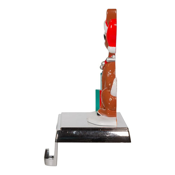 Kurt S. Adler 6.5-Inch Rudolph with Presents Stocking Holder