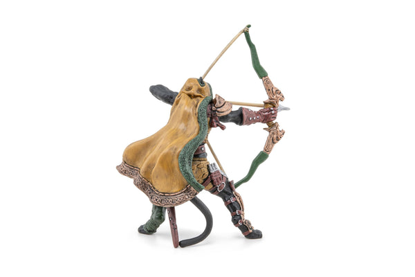 Papo - Mutant Panther Figure with Bow and Arrows - Hand Painted Fantasy Animal Warrior Toy for Kids Age 3+ - 9 cm - Durable Plastic - Medieval Creature Fantasy Collection - 36039