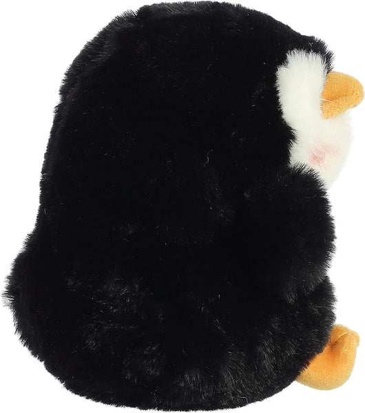 Aurora® Round Rolly Pet™ Peewee Penguin™ Stuffed Animal - Adorable Companions - On-The-Go Fun - Black 5 Inches
