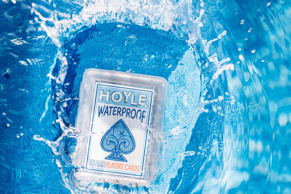 Hoyle Waterproof Clear Playing Cards