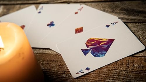 Murphy’s Magic Memento Mori Genesis Playing Cards - Premium Designer Deck by Adrian Valenzuela, 3D Low-Poly Skull Artwork, Collectible Magic & Cardistry Deck